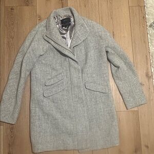 J. Crew Light Gray Wool Blend Jacket